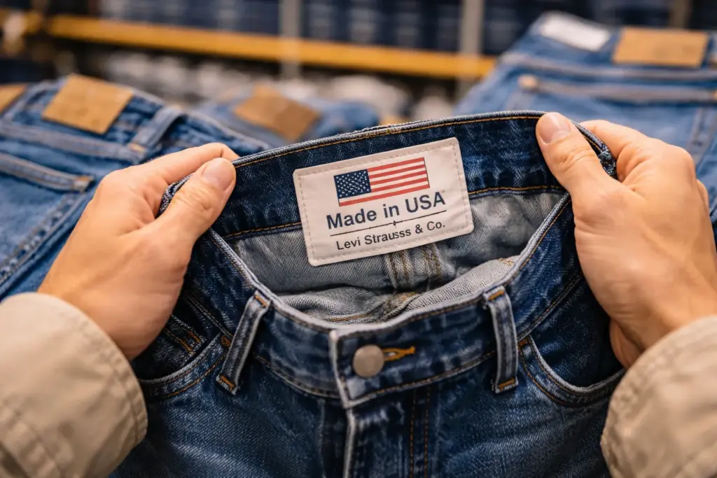 levi jeans made where