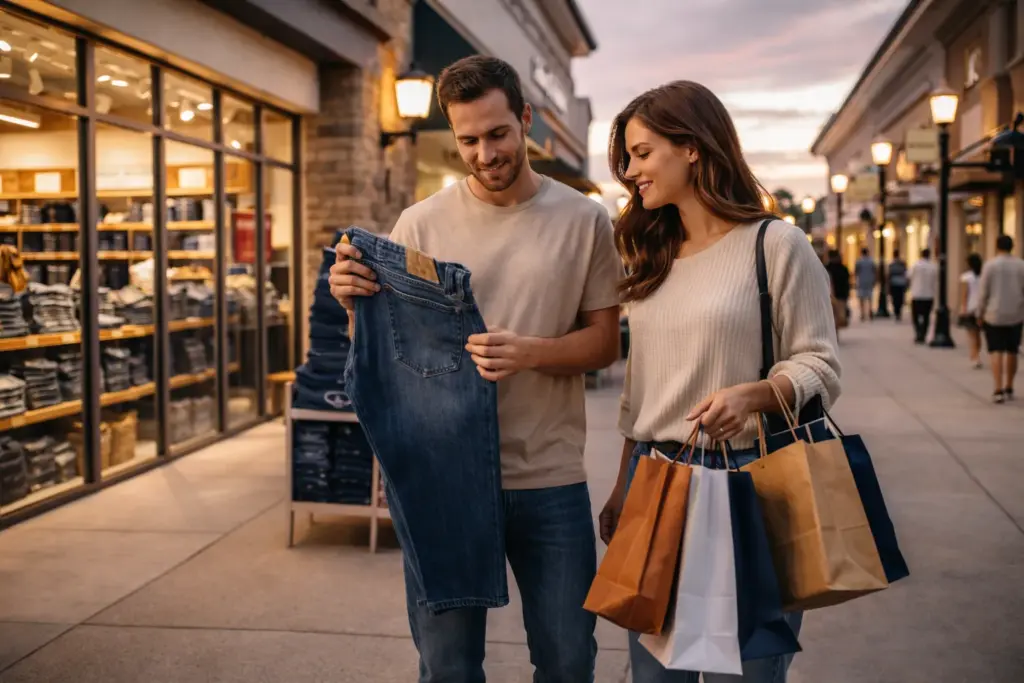 outlet mall levis