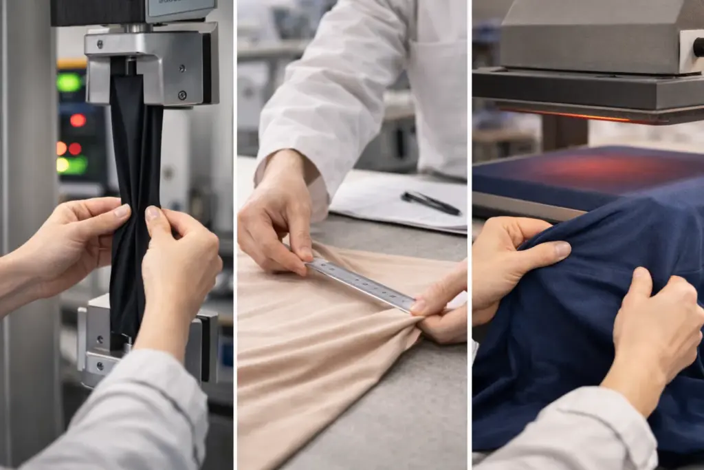 Elastane fabric properties