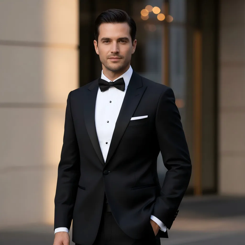 how to wear a tuxedo