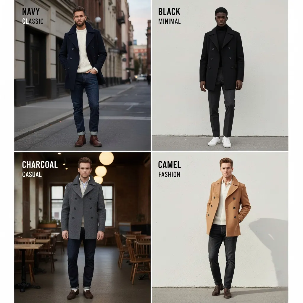 Peacoat colors and styling Peacoat colors and styling