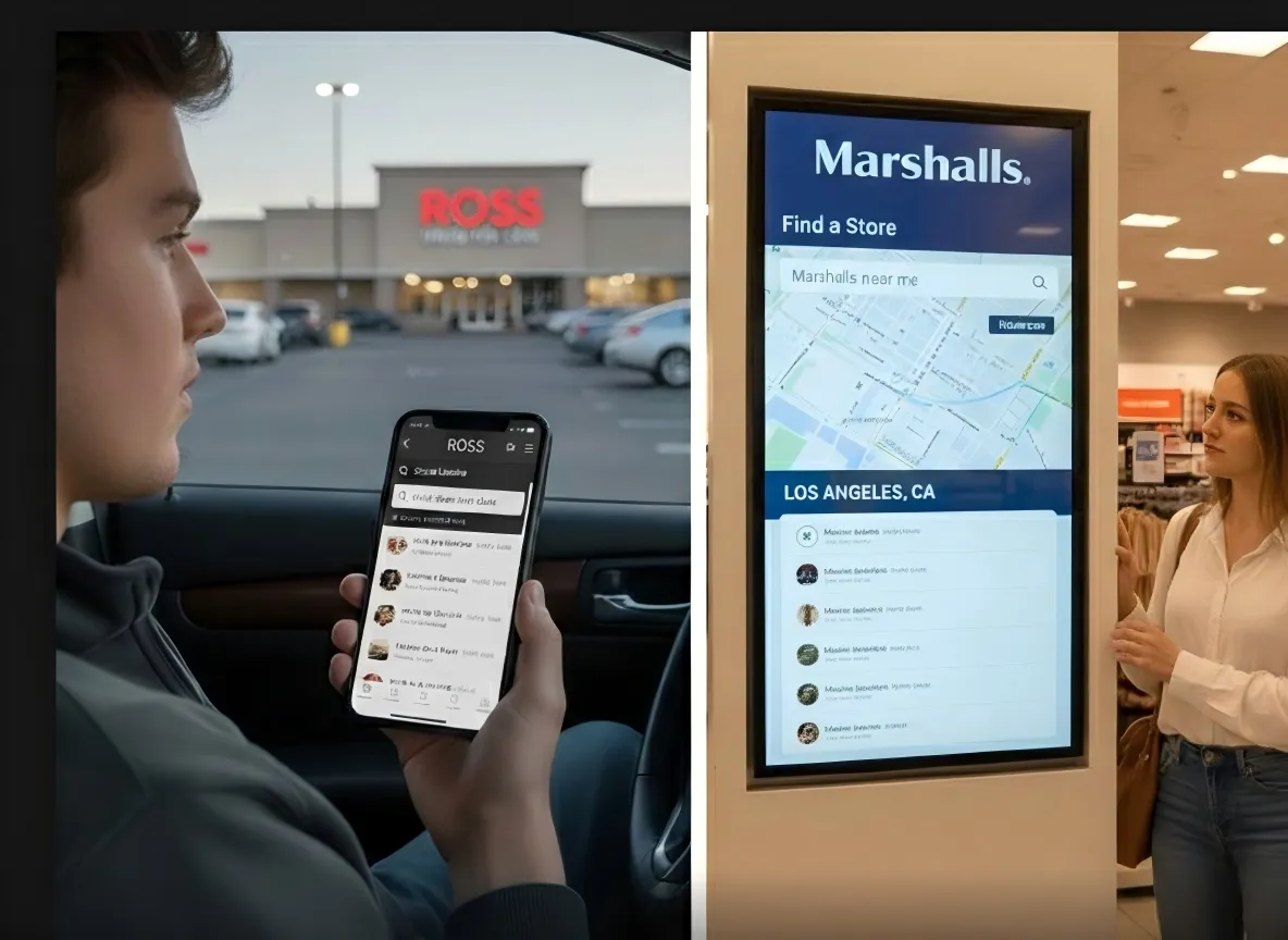 Ross store hours and Marshalls locations