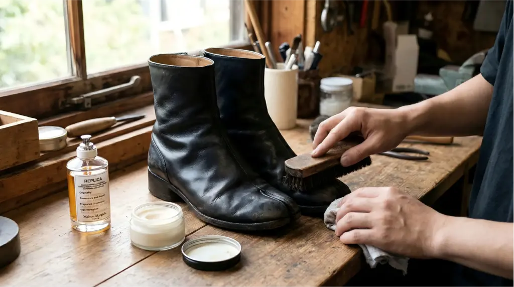 Maison Margiela Tabi Stiefel Langlebigkeit Maison Margiela Tabi Stiefel Langlebigkeit
