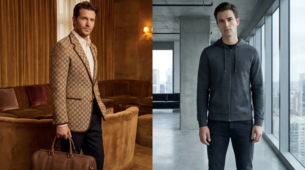 Armani Exchange jämfört med Gucci Armani Exchange jämfört med Gucci