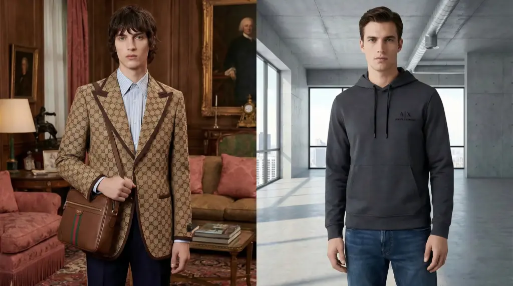 Är Armani Exchange ett lyxmärke Är Armani Exchange ett lyxmärke