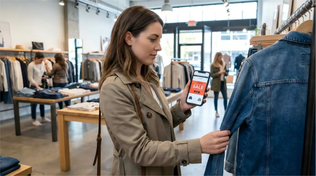 Butik vs. online strategi