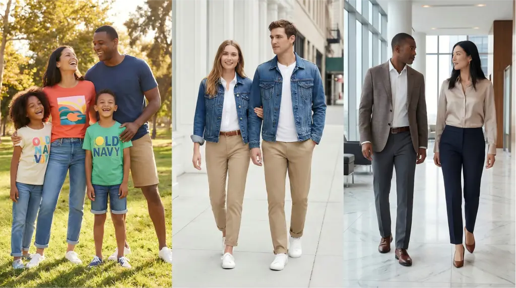 Gap mod Old Navy mod Banana Republic