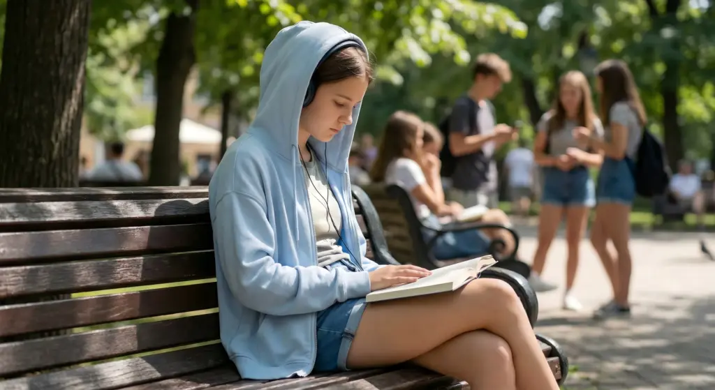 Light hoodie comfort
