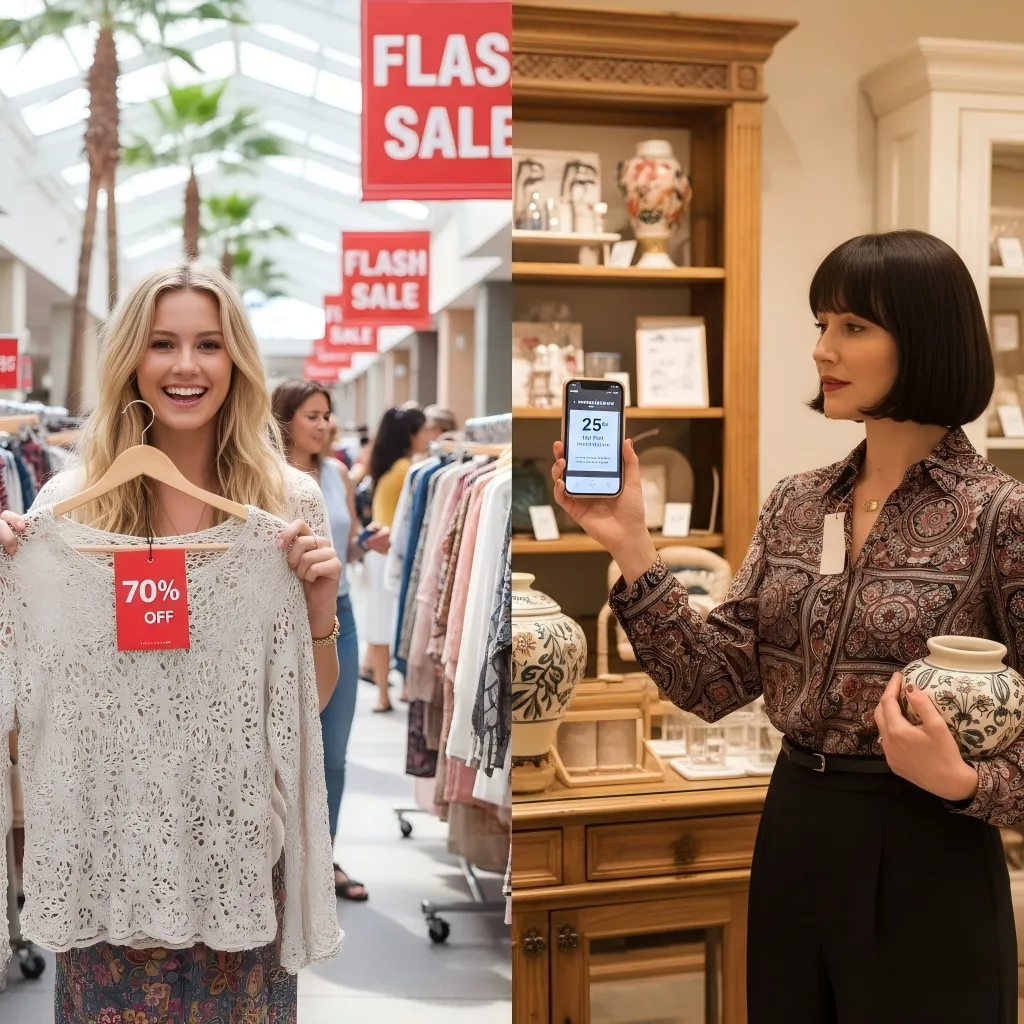 Outlet and flash sale strategy