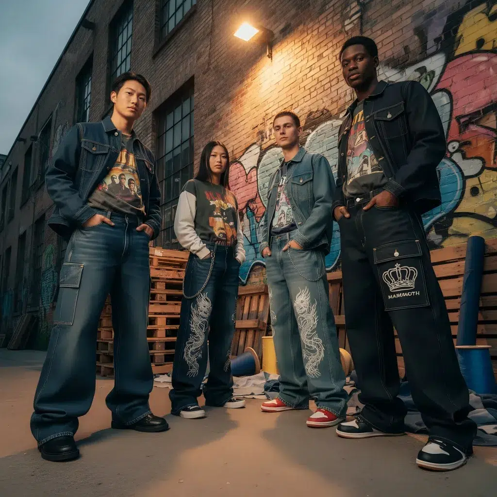Etika a udržitelnost širokých nohavic džínů JNCO
