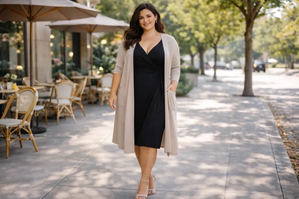 Outfity a styling ve tvaru jablka