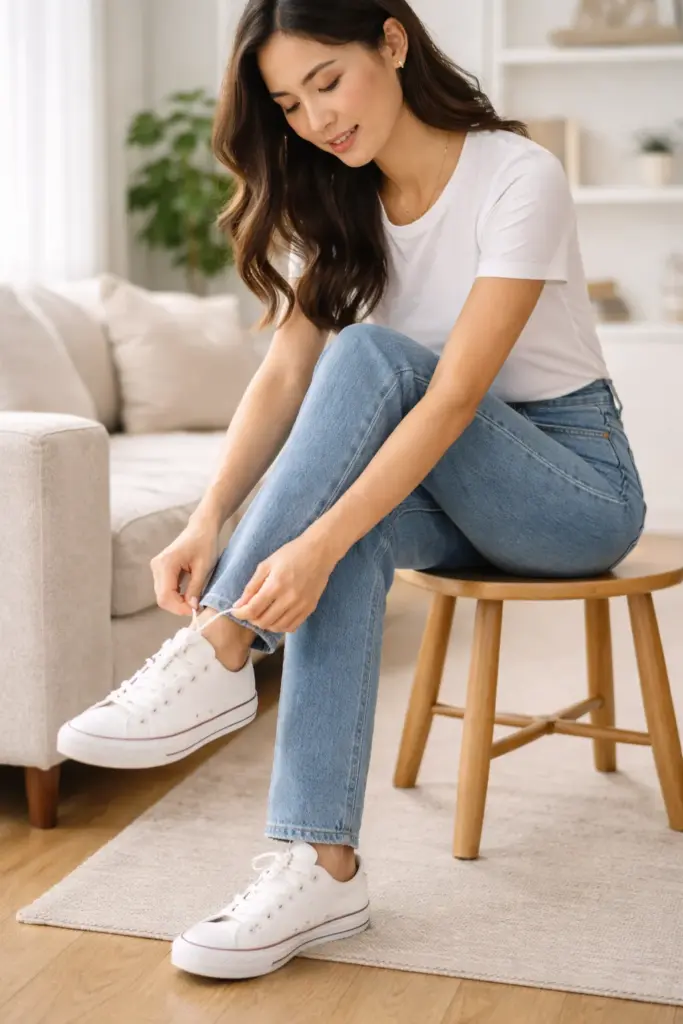 straight leg jeans for women