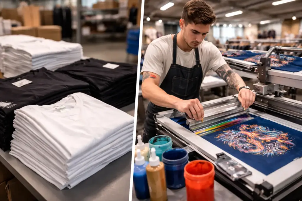 Omkostningsdrivere ved t-shirts med grafik Omkostningsdrivere ved t-shirts med grafik