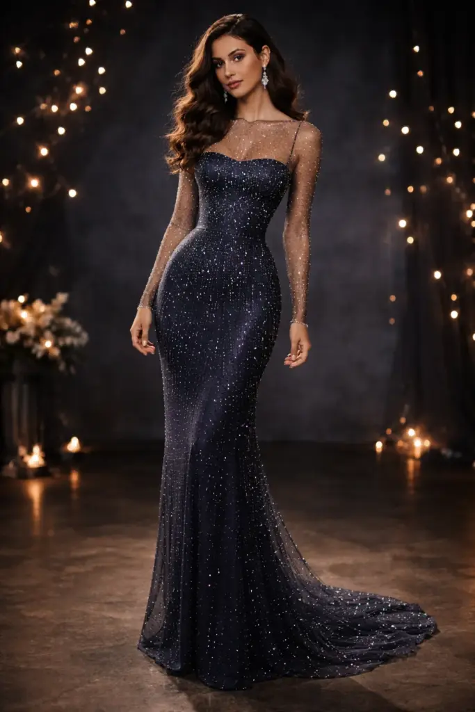Lista de verificação para ajuste de vestido de formatura personalizado