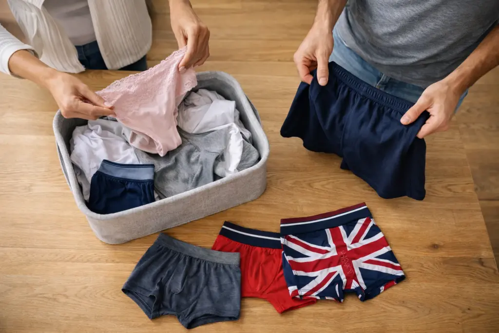 Hvad kalder briterne undertøj Hvad kalder briterne undertøj