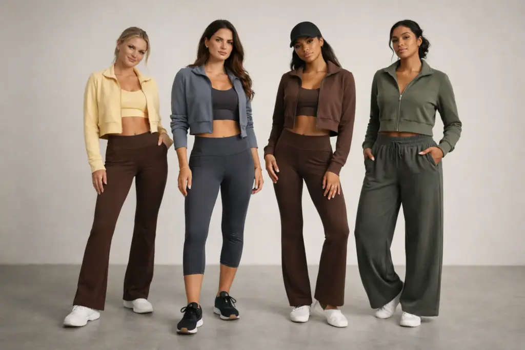 2026 Athleisure-Silhouetten 2026 Athleisure-Silhouetten
