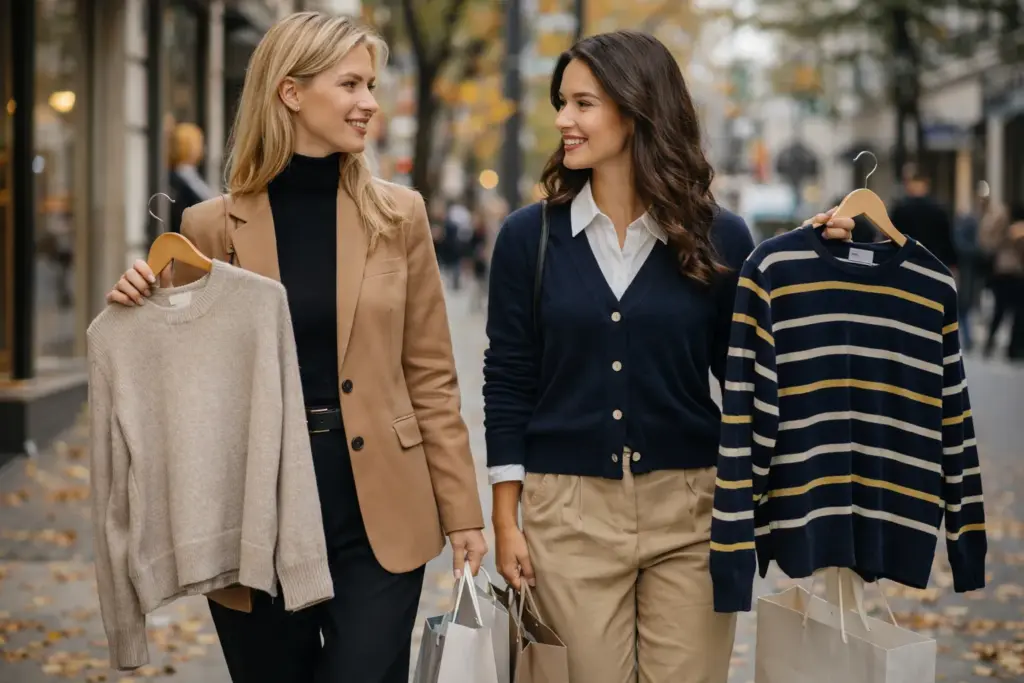 Oblečení Banana Republic vs J.Crew style