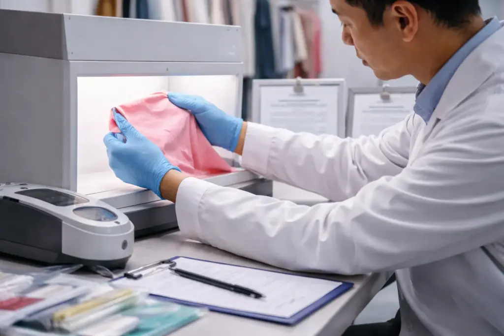Controllo qualità per l'abbigliamento
