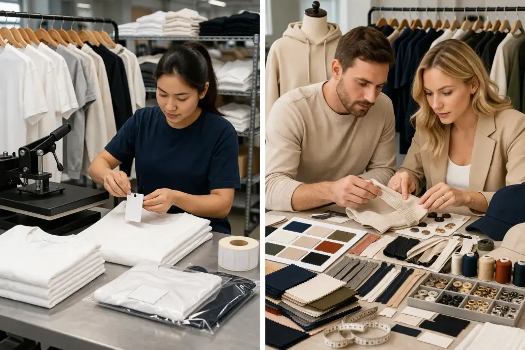 Abbigliamento white label vs abbigliamento private label