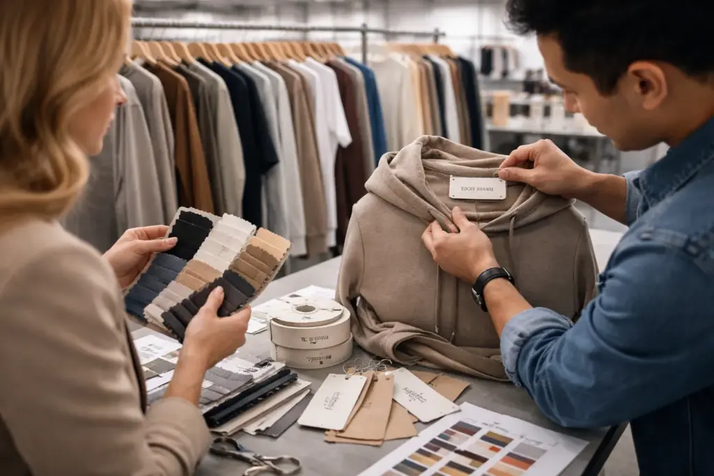 produttore di abbigliamento a marchio privato