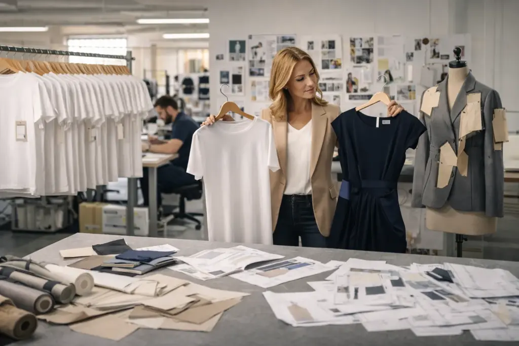 marchio proprio vs abbigliamento confezionato