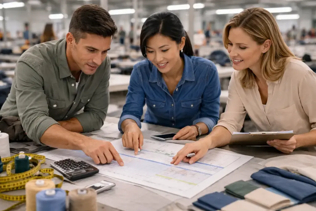 how to negotiate MOQ with clothing manufacturer