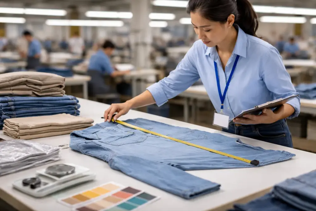 Garment quality control process