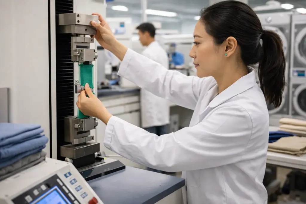Apparel testing standards and inspections