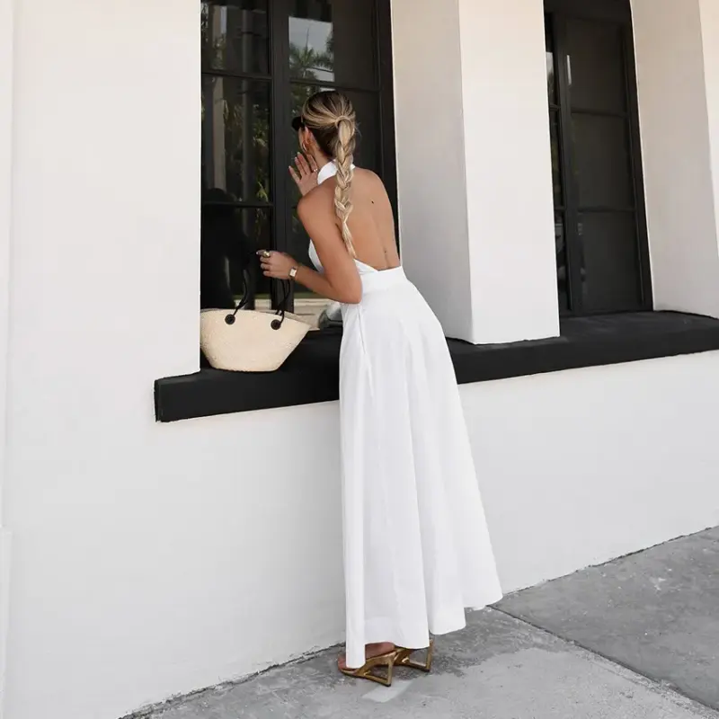 chinese dress ladies Cora Backless Maxi Dress main image 0