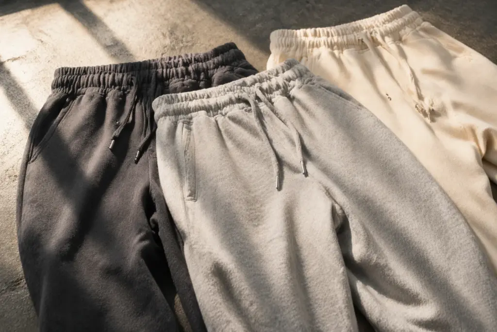 High-quality sweatpants materials