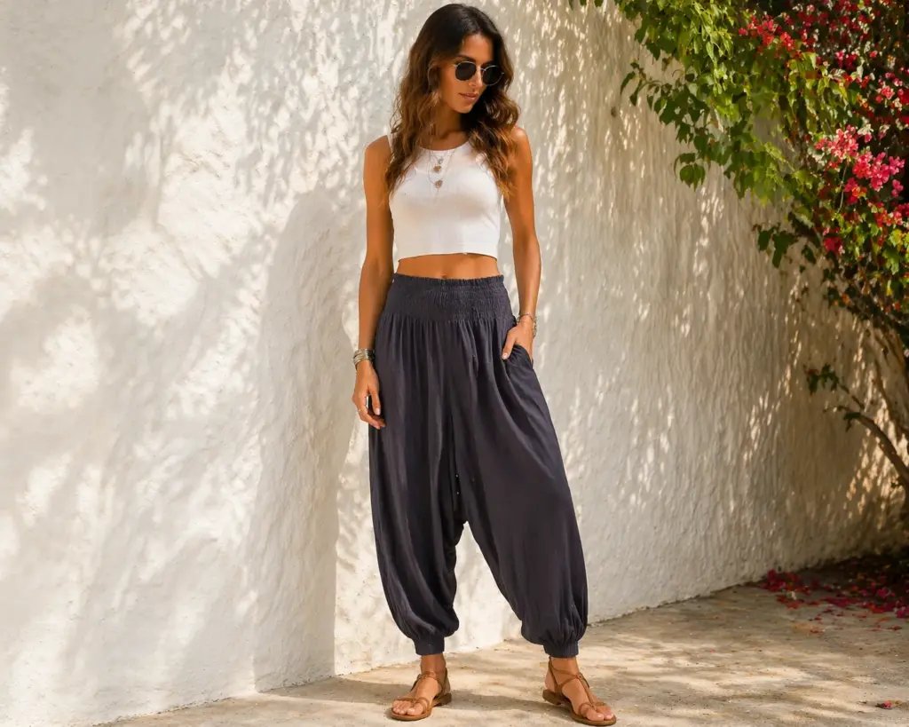Are harem pants flattering