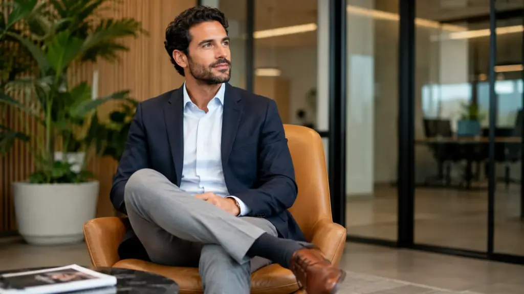 Traje de entrevista para hombre 2026 Traje de entrevista para hombre 2026