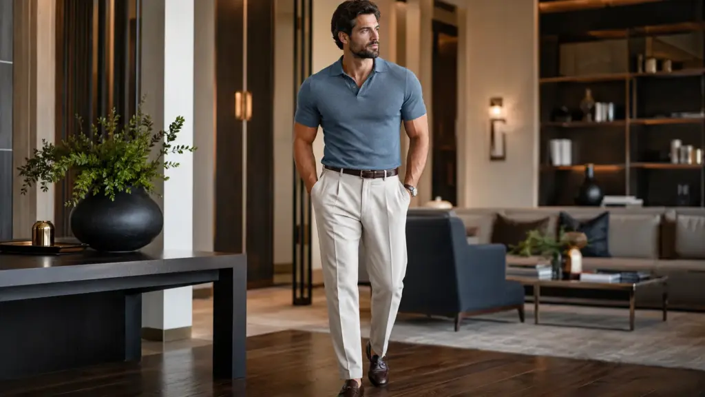 inverted triangle body shape outfits men
