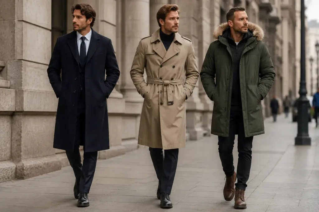 mens long coat styles