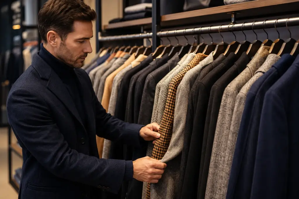 types of men's coats overview