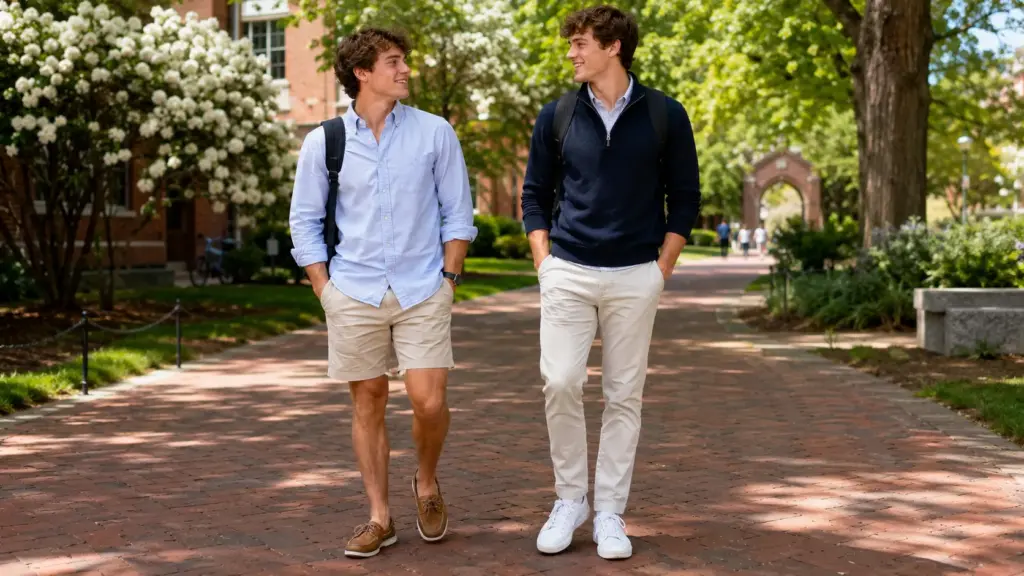 what do frat guys wear