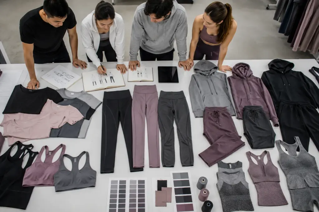 Čína sportovní oblečení továrna activewear výroba