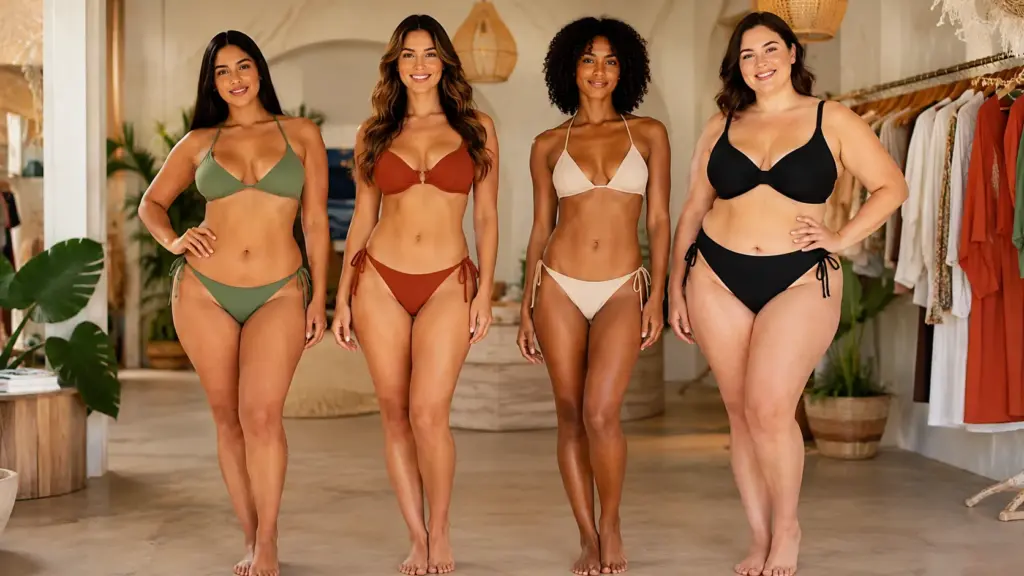 Bikini dla różnych typów sylwetki Bikini dla różnych typów sylwetki