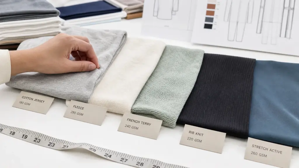 garment sample request information for buyers