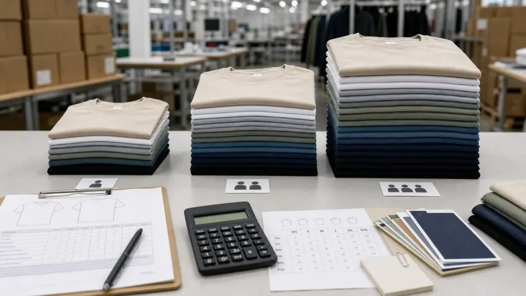 garment production price factors