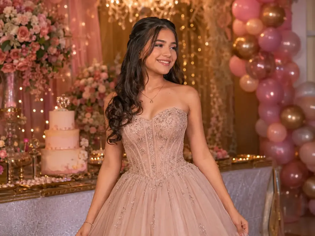 Корсетное платье в стиле Sweet 16 на день рождения корсет стиль сладкий 16 день рождения платье с юбкой тюль