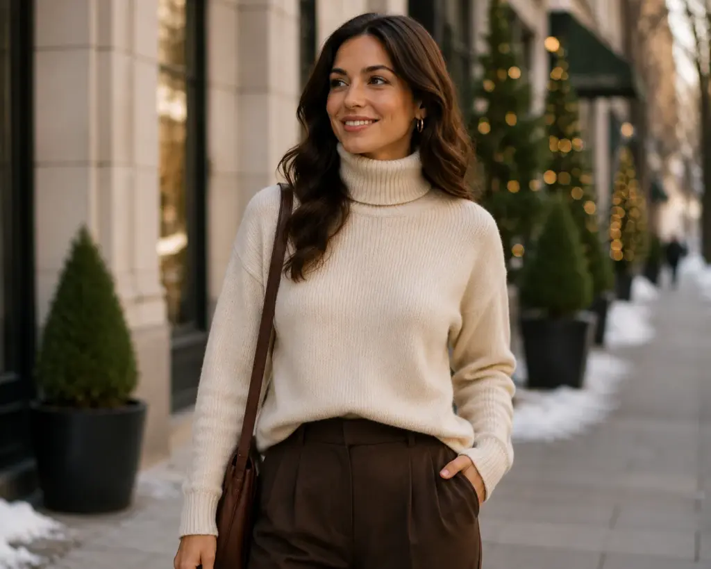 turtleneck sweater