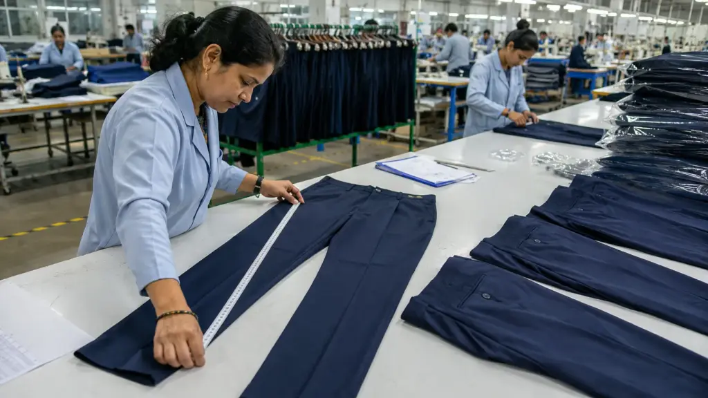 bulk production inseam control