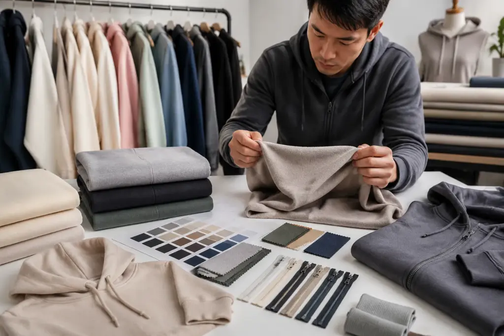 Hoodie Fabric Fit and Details