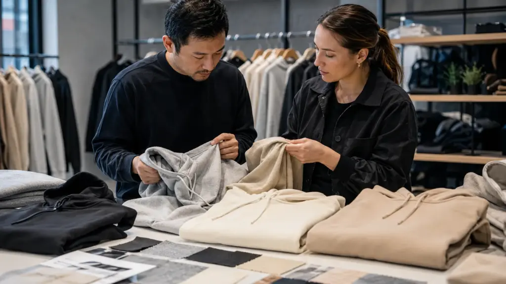 cotton hoodie material comparison