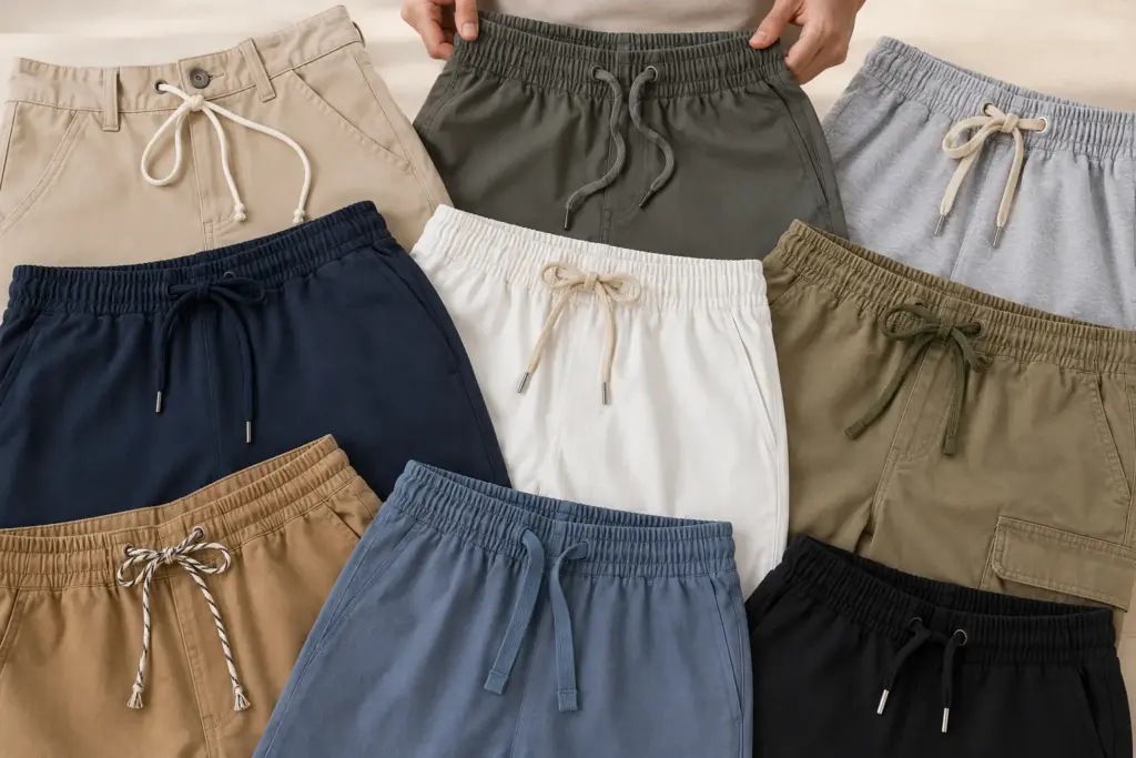 types of drawstrings