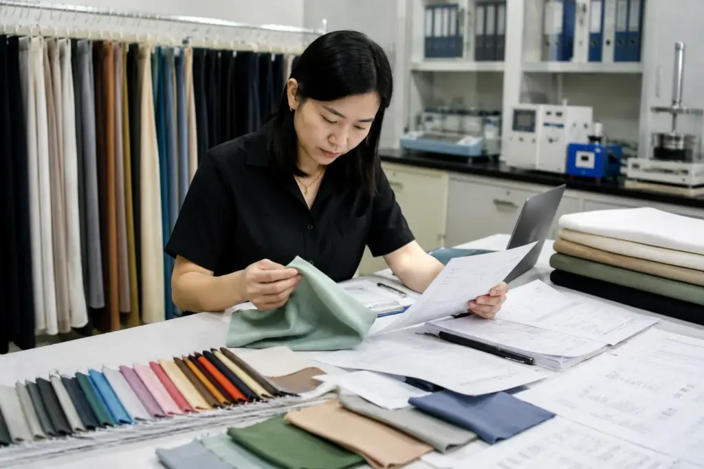 fabric compliance and quality control