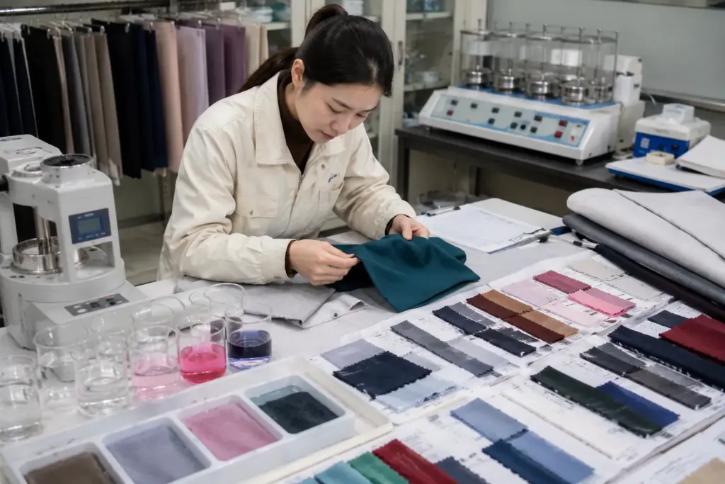 fabric testing before bulk order