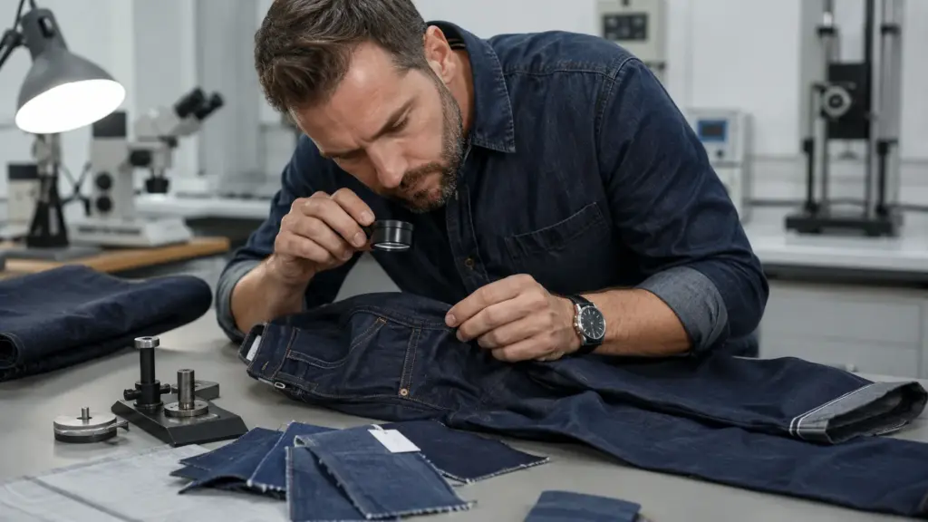 Denim quality testing beyond fabric weight