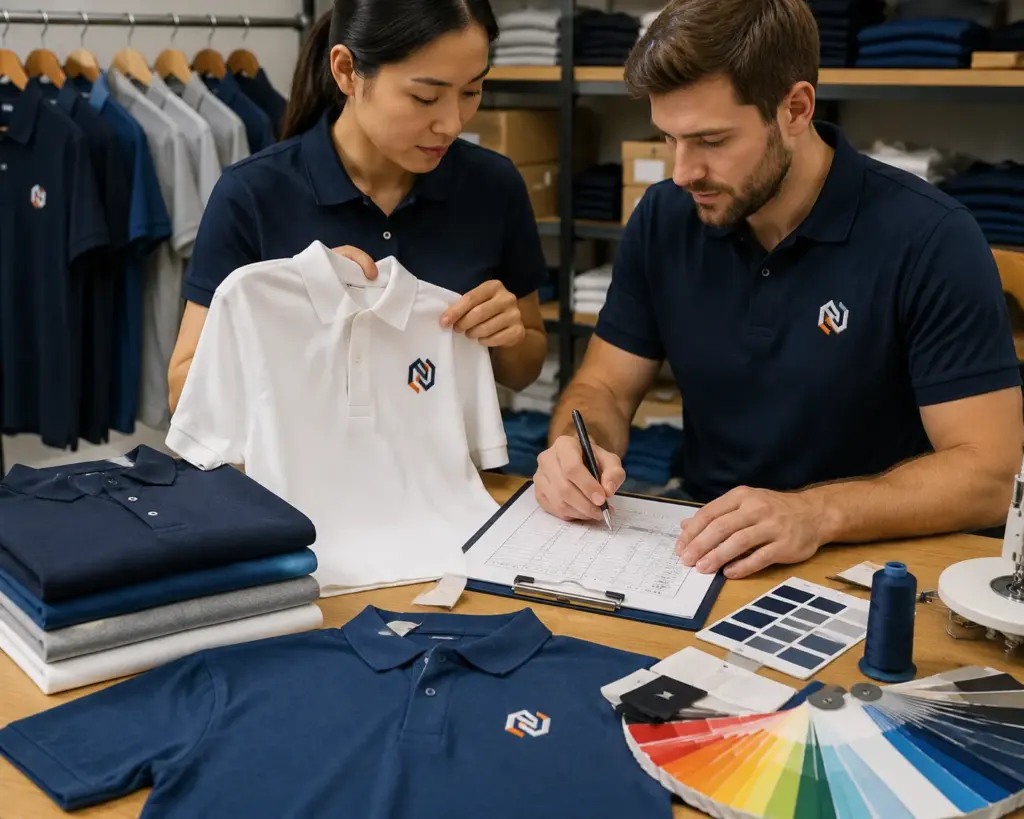Polo Shirts With Business Logo